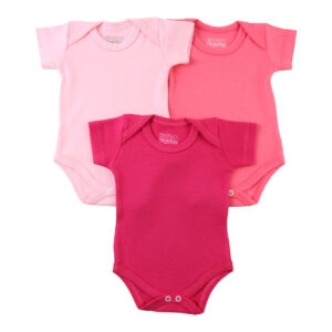 Kit 03 Body Smoby Liso Menina Tons de Rosa