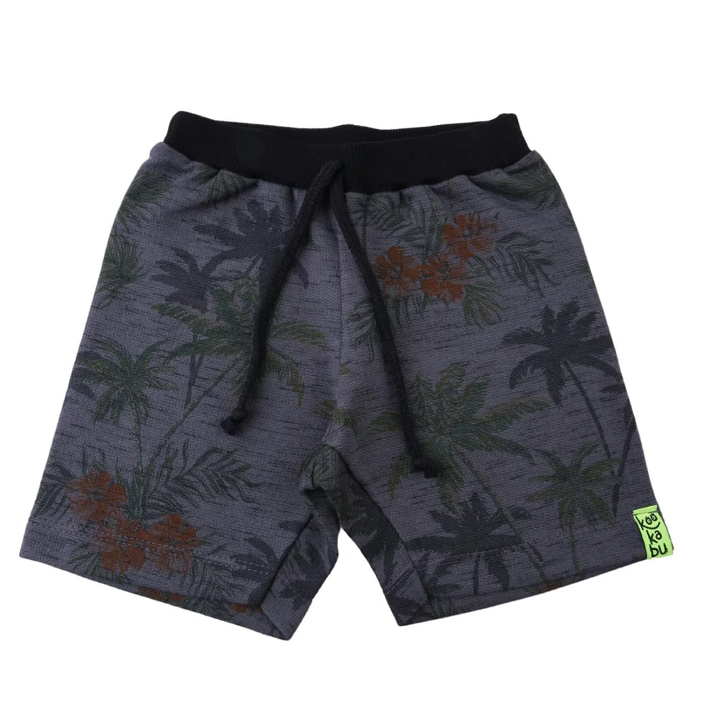 Conjunto Infantil Kookabu Camiseta Coral Keep It Simple + Bermuda Sublimada - Imagem 4