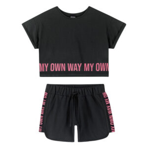 Conjunto Juvenil Amora My Own Preto