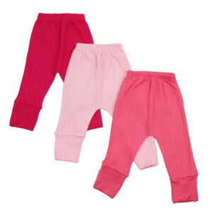 Kit 03 Mijão Smoby Baby Suedine Básico Tons de Rosa